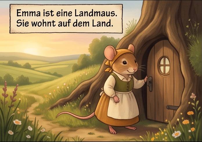 Die Stadtmaus und die Landmaus