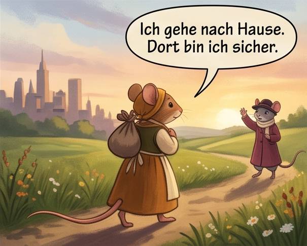 Die Stadtmaus und die Landmaus