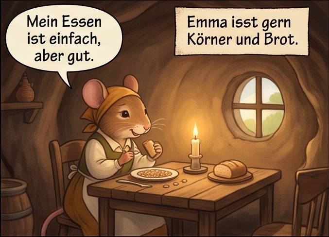 Die Stadtmaus und die Landmaus