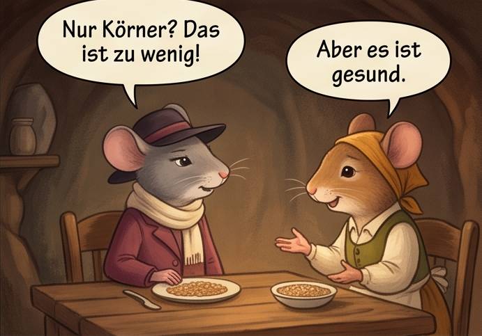 Die Stadtmaus und die Landmaus