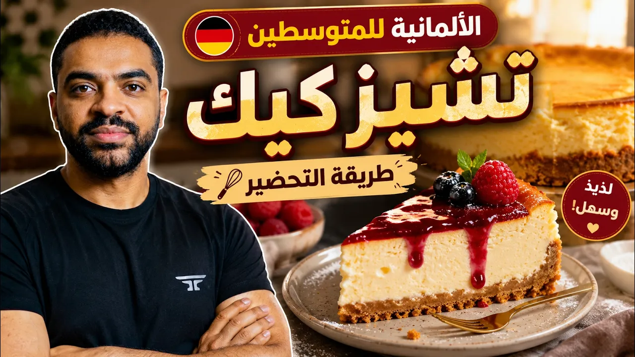 وصفة تشيز كيك بسيطة